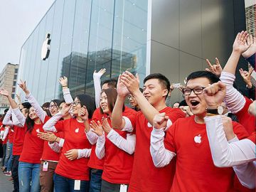 Китай обогнал США по числу проданных iPhone