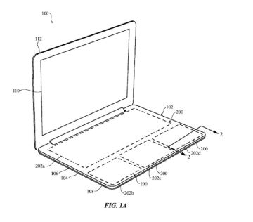 Apple получила патент на революционную клавиатуру для MacBook