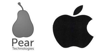 Apple запретила использовать грушу как логотип